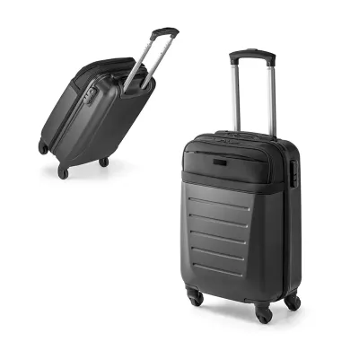 Mala de viagem executivo em ABS e 600D com interior forrado