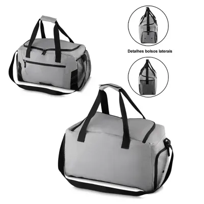 Mala Esportiva Com Bolso Frontal Com Ziper