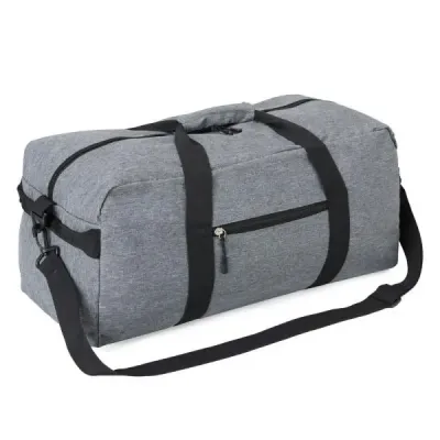 Mala Esportiva em Polyester 300d Melange Cinza 31l