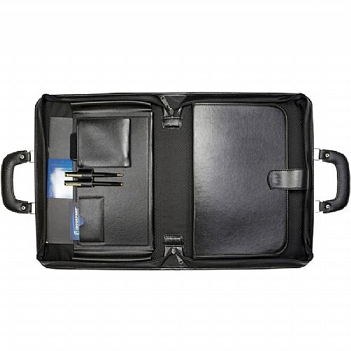Maleta Executiva Notebook em Couro Sintético 30x42x7cm — foto 2