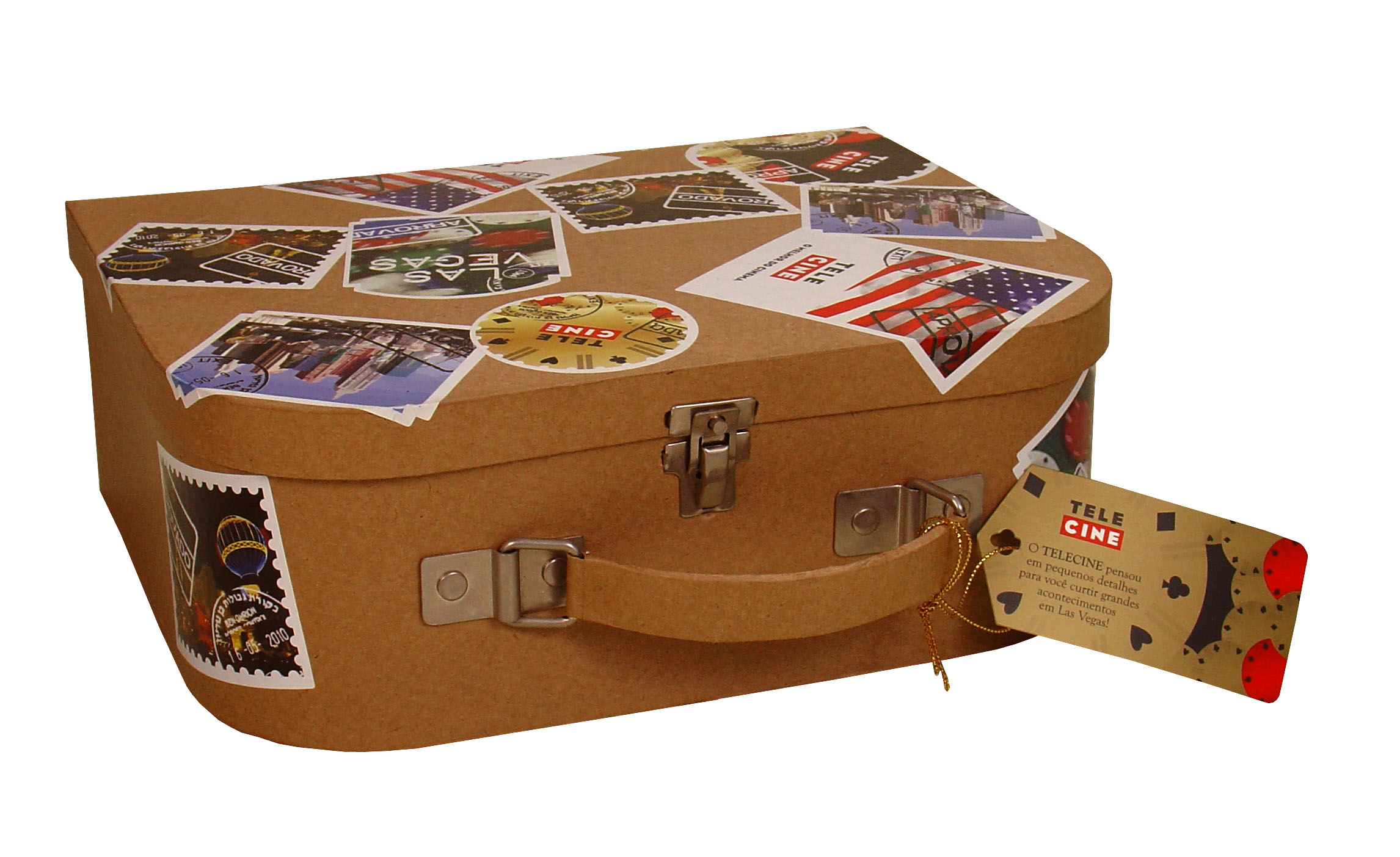 Maleta Vintage em Duratex