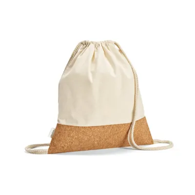 Manaus Bpack Sacola Tipo Mochila em 70 Algodao Reciclado e 30 Poliester Reciclado 180g m Com b