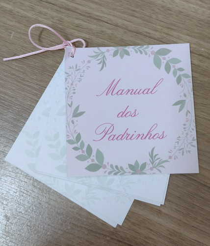 Manual dos padrinhos em cartão