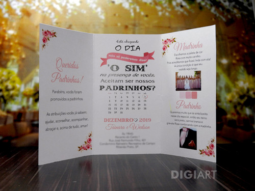 Manual dos padrinhos rosa