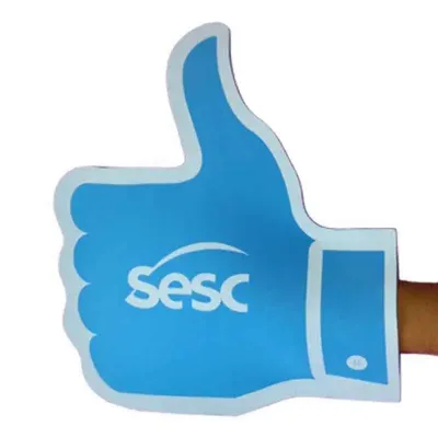 Mao Para Evento Personalizada Produzido em Papel Cartaopapel Couche Evaprocesso de Impressao s