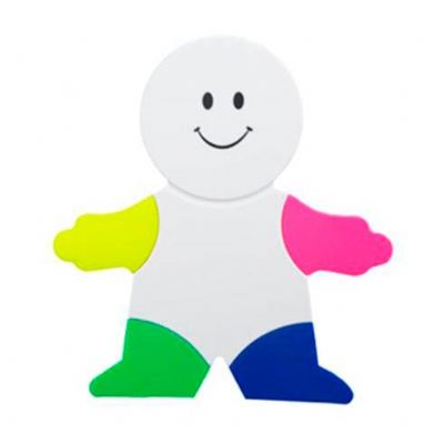 Marca texto boneco