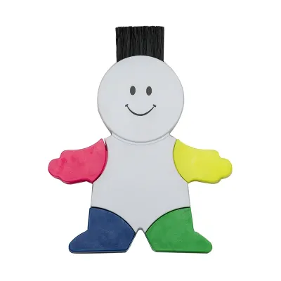 Marca Texto Boneco Com Limpador de Tela e Tecla