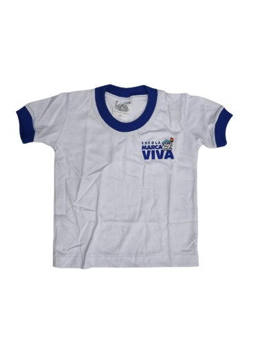 Marca Viva - Camisa Manga Branca