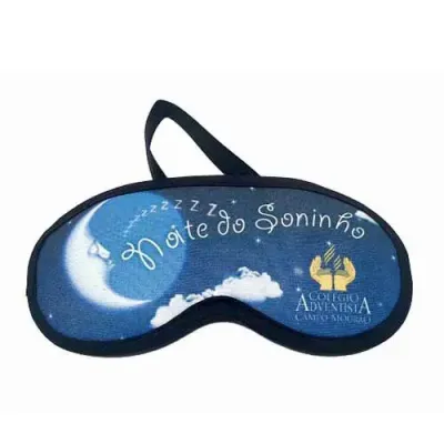 Mascara de Dormir em Tecido Malha