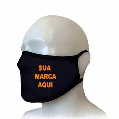 Máscara de Tecido 100% algodão com camada dupla proteção e personalizada com as suas cores e sua ...