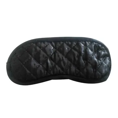Mascara Para Descanso Cetim Branco Prata Preto