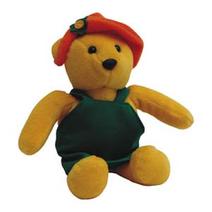 Mascote de pelúcia Shopping D.Pedro - Coleção Ursos - Mod. 07.