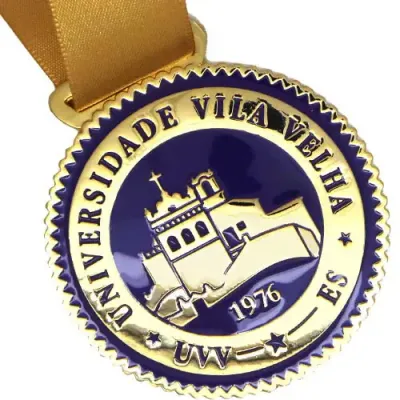 Medalha Com Personalizacao em Relevo
