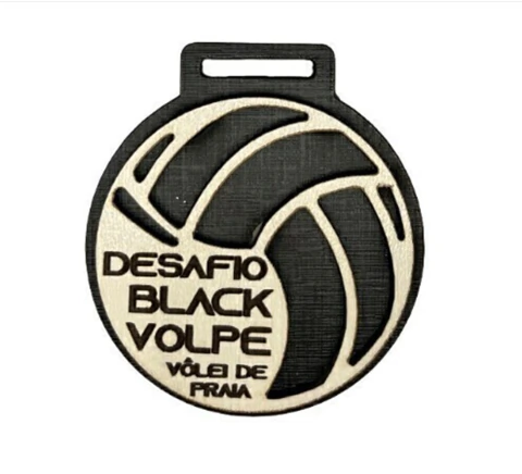 Medalha em MDF para VÔLEI