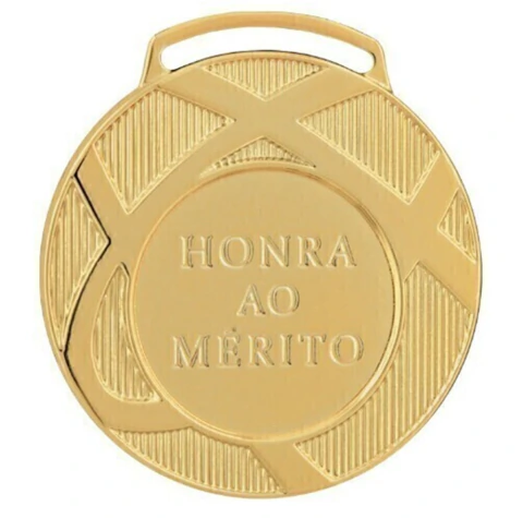 Medalha Ouro Prata e Bronze REF: 60001 60mm