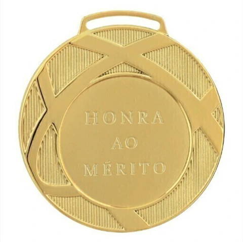 Medalha Ouro Prata e Bronze REF: 80001 80mm