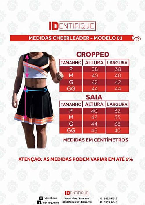 Uniforme de Cheerleaders Personalizado — foto 4