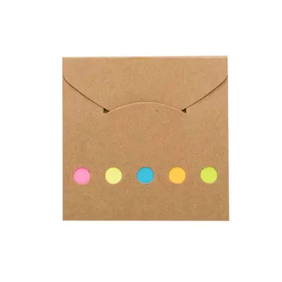 Mini bloco ecológico formato envelope