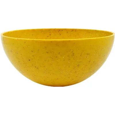Mini Bowl Fibra Madeira Green Colors Amarelo 240ml