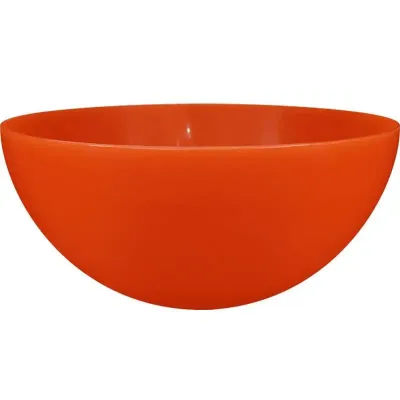 Mini Bowl Laranja Neon 240ml Plastico Premium