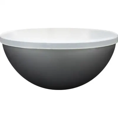 Mini Bowl Tampa Prata 240ml Plastico Premium
