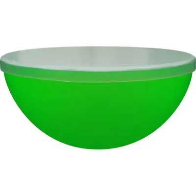 Mini Bowl Tampa Verde Neon 240ml Plastico Premium