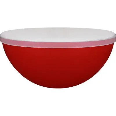 Mini Bowl Tampa Vermelho 240ml Plastico Premium