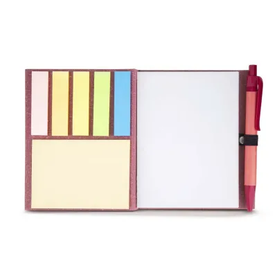 Mini Caderno a6 Com Caneta 13x11cm