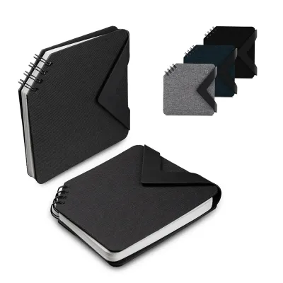 Mini Caderno Rpet Com Fecho Magnetico