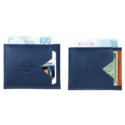 Mini Carteira Minimalista em Couro