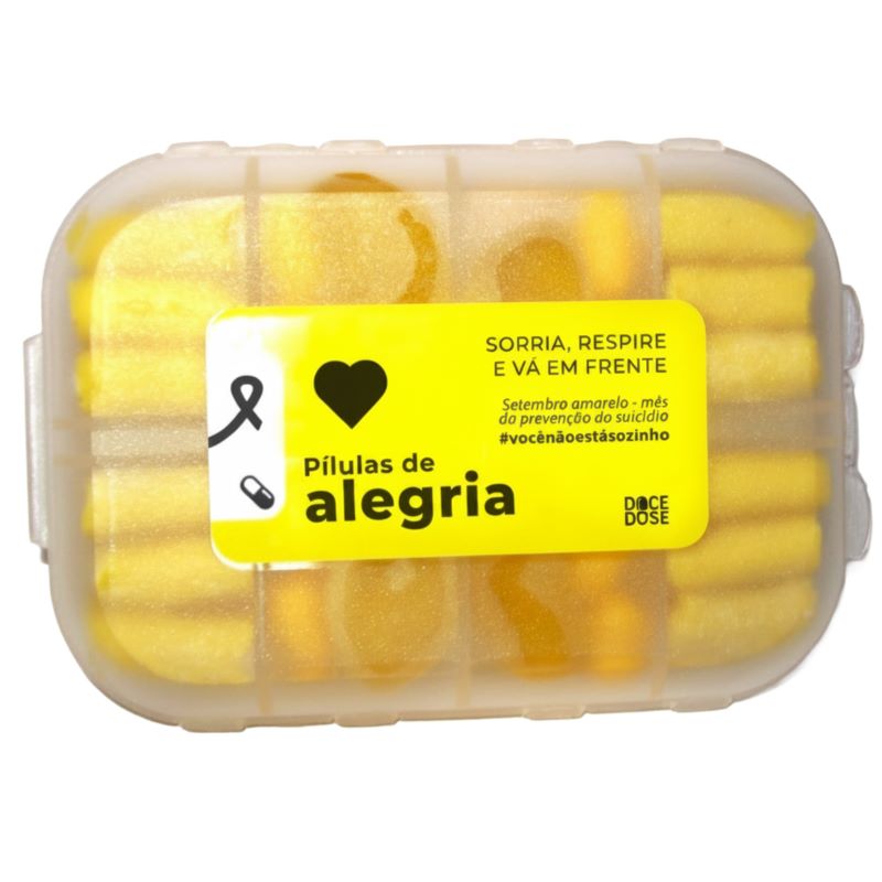 Mini Doses Pastilheiro - Setembro amarelo