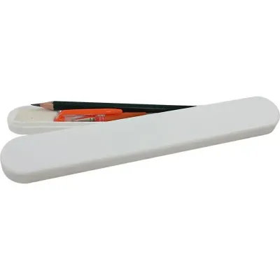 Mini Estojo Branco Plastico