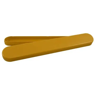 Mini Estojo Dourado Plastico