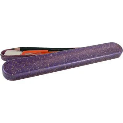 Mini Estojo Fibra Madeira Lilas