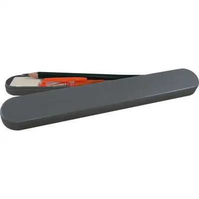 Mini Estojo Prata Plastico