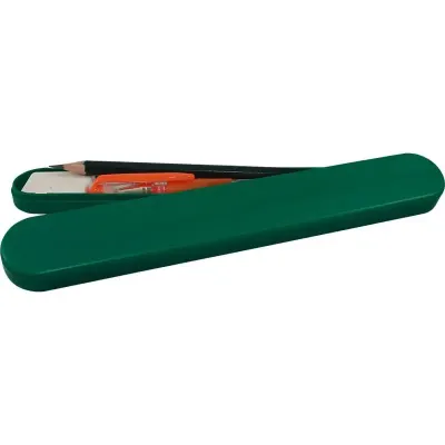 Mini Estojo Verde Plastico