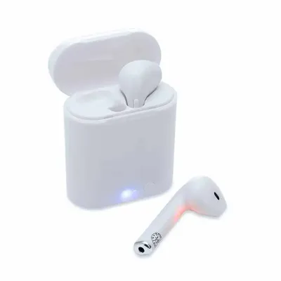 Mini Fone Bluetooth Com Case Carregador