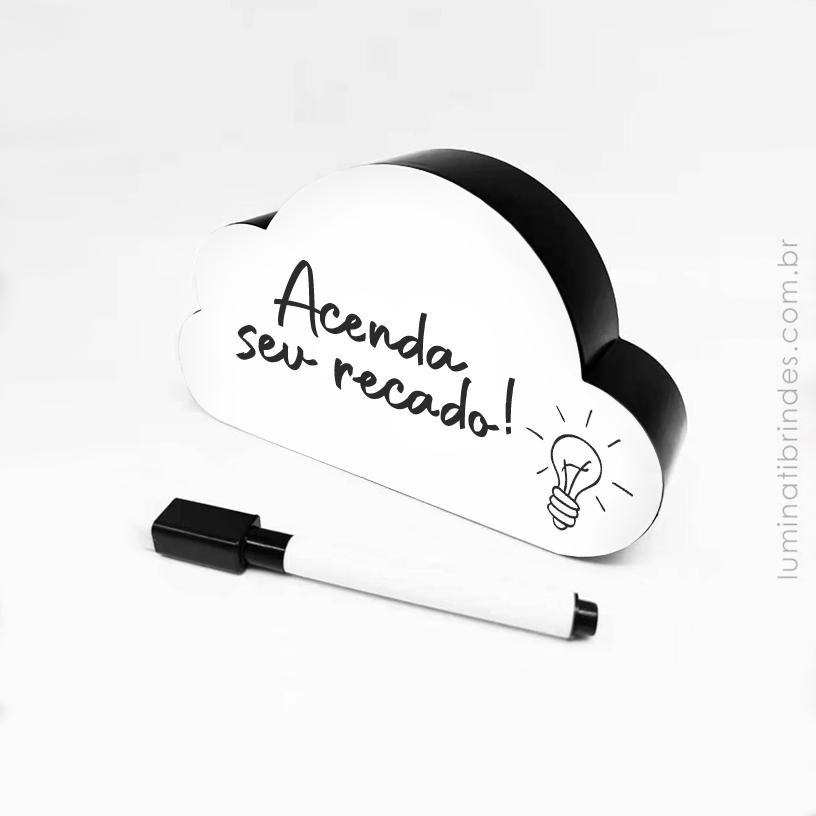 Mini Luminária de Mesa Nuvem