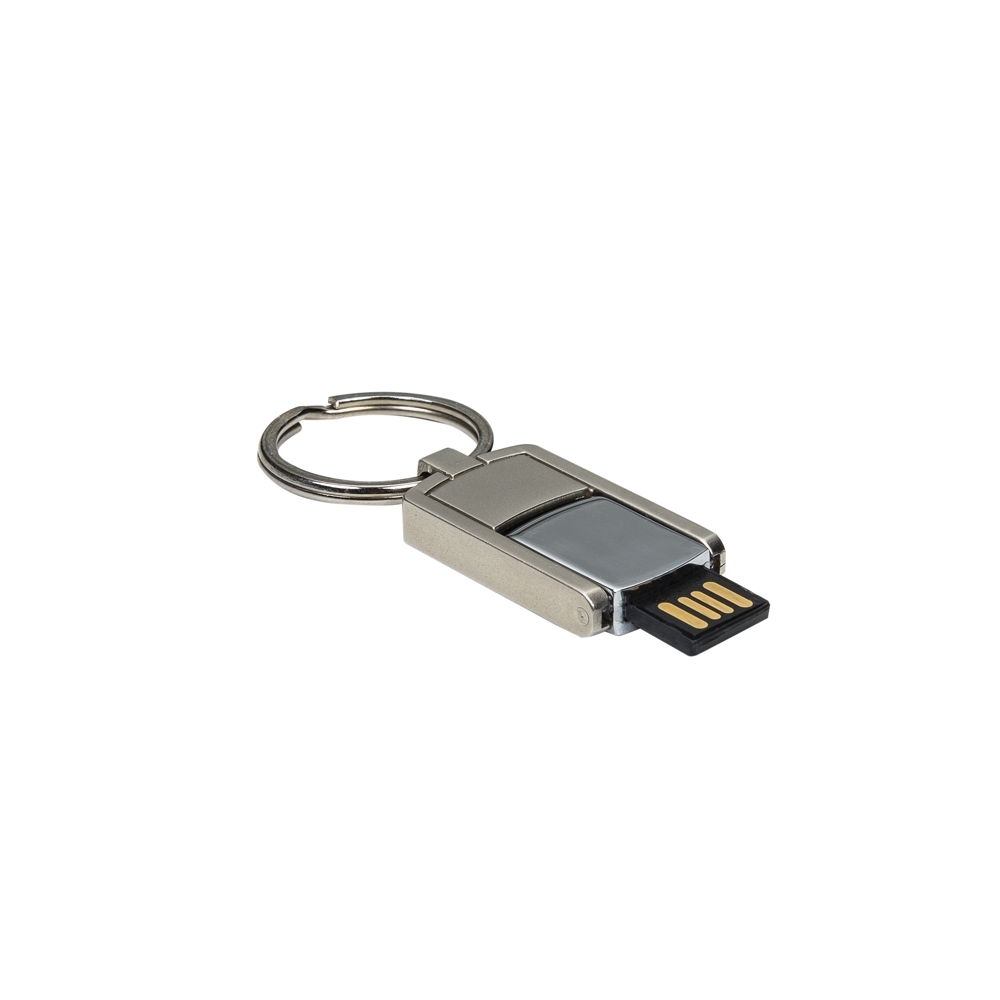 Mini Pen Drive 4GB Giratório Personalizado — foto 2