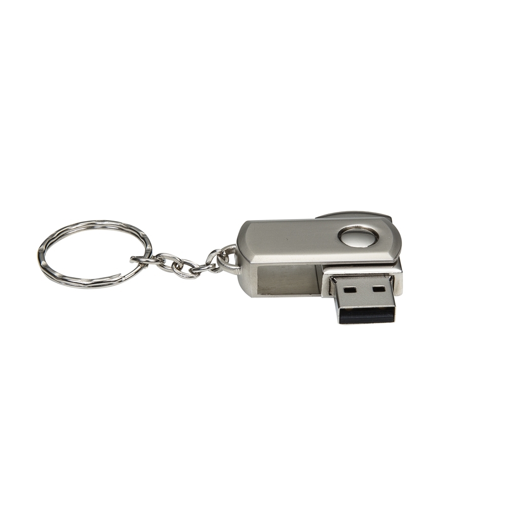 Mini Pen Drive 4GB Giratório Personalizado — foto 2