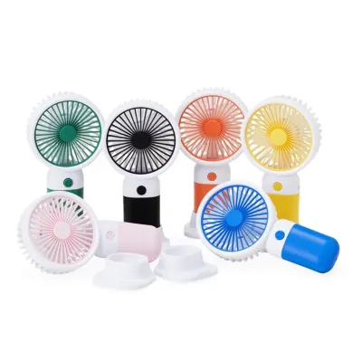 Mini ventilador recarregável , várias cores