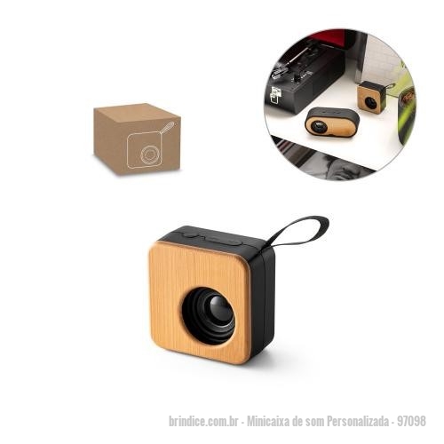 Minicaixa De Som Personalizada