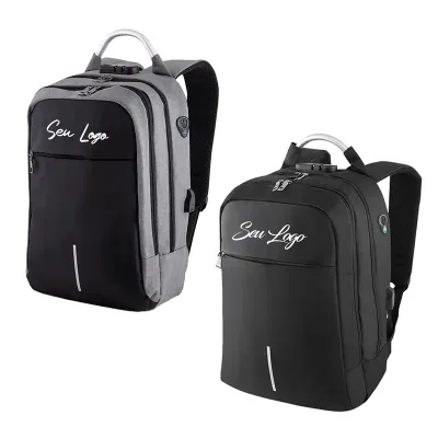 Mochila Anti Furto Com Segredo