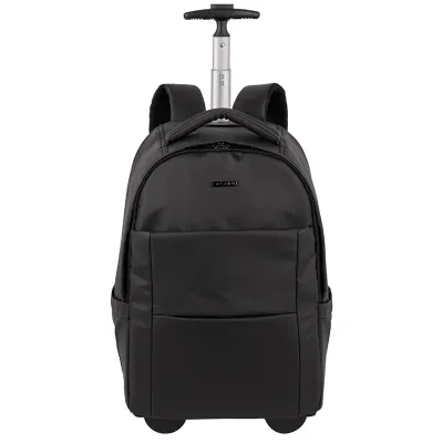 Mochila Carrinho 2 em 1 Notebook 15,6 Sestini Hydroblock Work - Preto