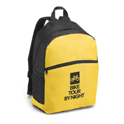 Mochila Com Bolsos Laterais em Rede