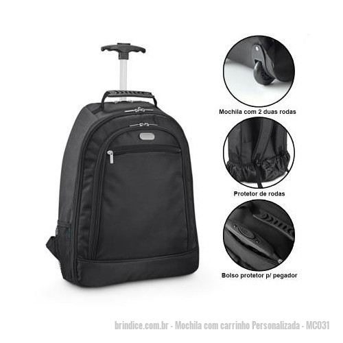 Mochila Com Carrinho Personalizada