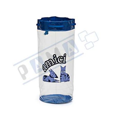 Mochila cristal 0.20mm e camurça colorido - opção de cores