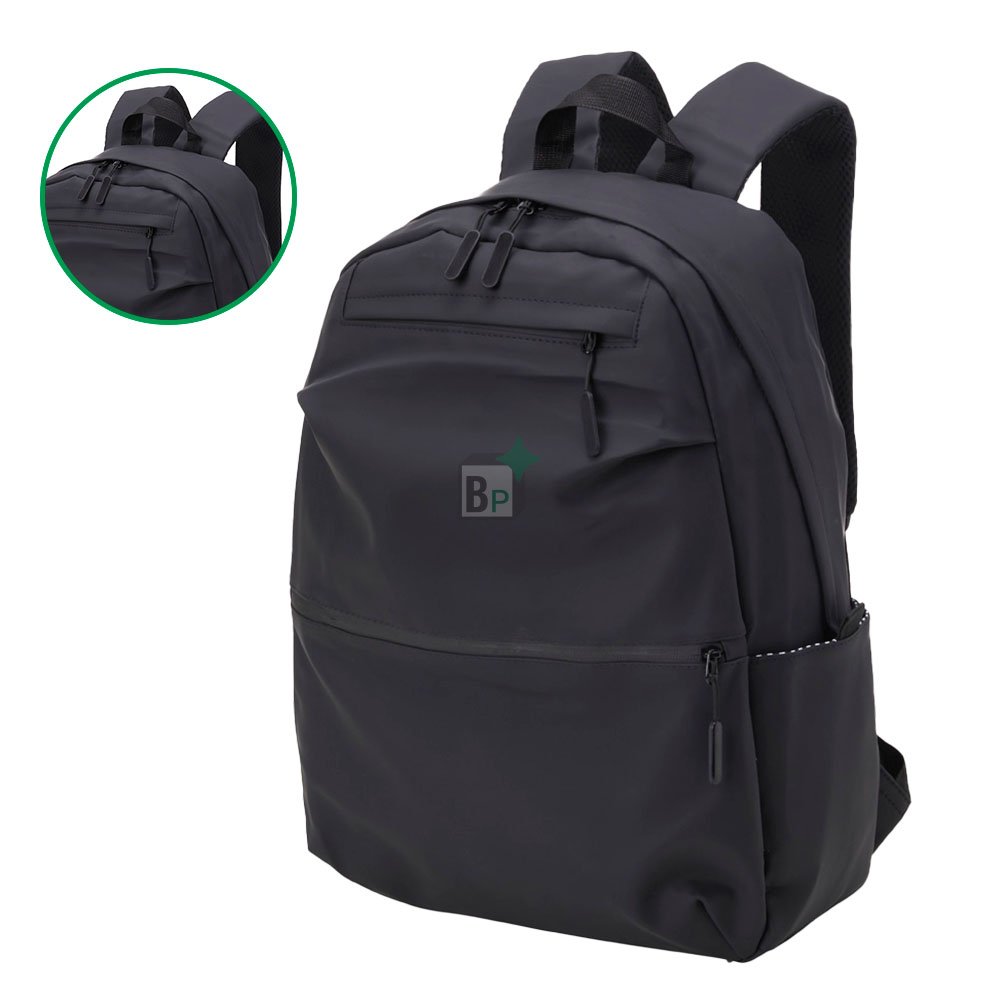 Mochila de Couro Sintético 30 Litros Preto Personalizado