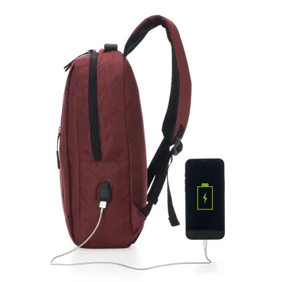 Mochila de Nylon 17l Para Notebook Personalizada