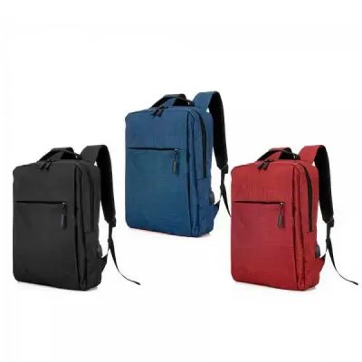 Mochila de Nylon 31l Usb Personalizavel Inx01320